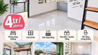 PHÒNG SIÊU THOÁNG NGAY PHAN VĂN TRỊ