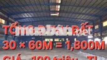 CHO THUÊ LÀM KHO XƯỞNG __MẶT TIỀN QUỐC LỘ__BÌNH CHÁNH__HCM