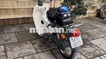 Honda C50 Dame Xanh Trắng Nguyên zin