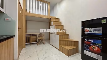 CHO THUÊ 2PN DẠNG GÁC XÉP FULL NỘI THẤT NGAY 173 HOÀNG HOA THÁM