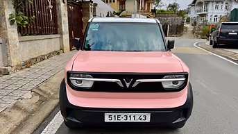Vinfast VF3 Hồng Pin mua ĐK T1/2025 xe 9000km 