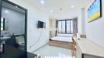 🇻🇳Studio cửa sổ lớn - Thang máy hầm xe - Ngay Bason - Cầu Thị Nghè 2