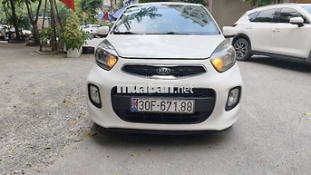 Kia Morning Deluxe 1.2AT 2019 Số tự động Trắng