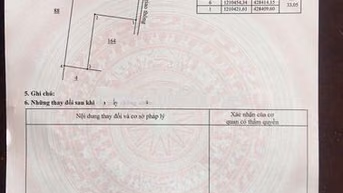 Bán rẻ đất thổ cư ngang 10m dài 27m (270m2 cho 2 nền) giá 1,38 tỷ