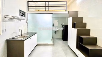 🔥CĂN HỘ DOUPLEX - 1 TẦNG Ở NGAY - THÀNH MỸ TÂN BÌNH - 25m2 - 5,5tr/th