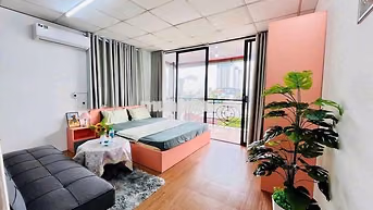 🍀 Căn hộ 1PN_BANCONG_50m2_FULL NỘI THẤT_ Gần cầu Khánh Hội