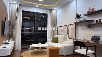 Cho thuê căn 2PN Akari full nội thất đẹp phong cách Japandi 78m²