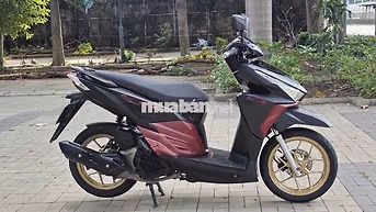 Honda Click125 2017 Đen, Đỏ 744335 km