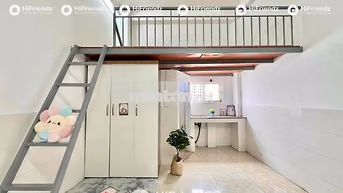 PHÒNG GÁC CAO GẦN TRƯỜNG HUIT - CÓ THANG MÁY - CỬA SỔ TRỜI - 3TR2