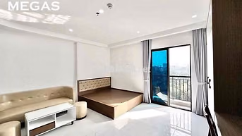 CHO THUÊ CĂN HỘ BAN CÔNG RỘNG 45M2 QUẬN 10 - GẦN CHỢ HỒ THỊ KỶ