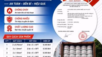 Cáp Chống Cháy Chống Nhiễu 2 Lõi ALTEK KABEL