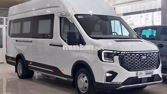 Ford Transit Premium 2025 Trắng 5.800km