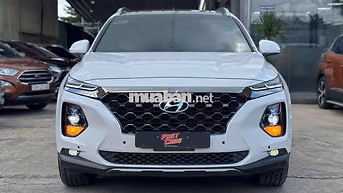 Hyundai Santafe 2019 Premium 2.4L xăng,màu trắng