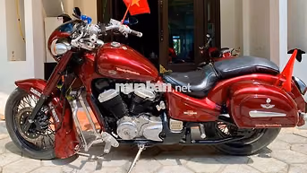 Honda Steed 400 Đỏ đi cafe