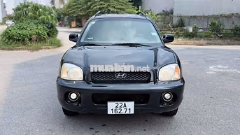 Hyundai Santa Fe 2003 Máy dầu Số sàn Đen
