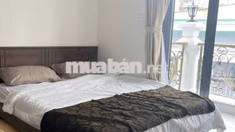 Căn hộ thang máy hầm xe ban công full nội thất ngay Nơ Trang Long BTH