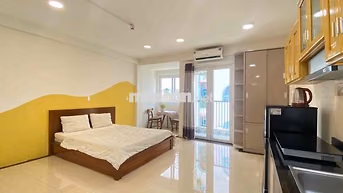 CHO THUÊ CĂN HỘ STUDIO CÓ BAN CÔNG GẦN BIỂN