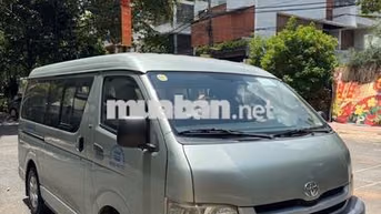 Toyota Hiace 2009 Dầu Xám 16 chỗ