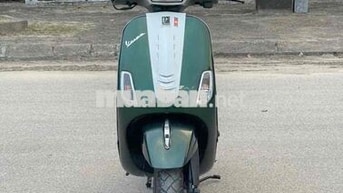 Piaggio Vespa LX i.e đèn vuông. Xanh rêu