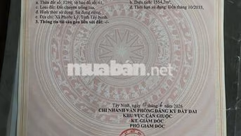 đất nông nghiệp (tại xã phước hậu củ)