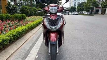 Bán xe Honda Visson Sơn màu đỏ rất đẹp-Bản tiêu chuẩn, mới 95%.