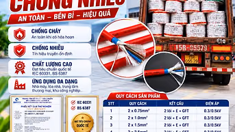 Cáp Chống Cháy Chống Nhiễu ALTEK KABEL – 0.75 / 1.0 / 1.5 / 2.5mm²