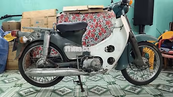 Xe máy số Cub 78 50CC Xanh trắng Cổ điển