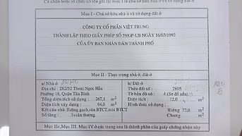 BÁN NHÀ CHÍNH CHỦ THOẠI NGỌC  HẦU 