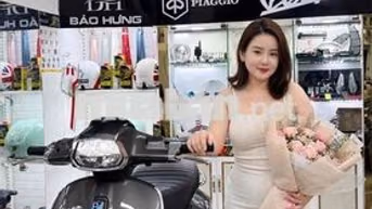 Piaggio Sprint 2021 Xám Lambo siêu keng