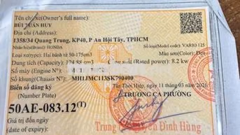 Honda Vario 125 2025 Đen bstp