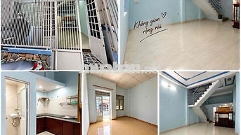 Cho thuê Nhà hẻm 4m Nguyễn Sỹ sách 4*10m DTSD 80m2 2PN2WC