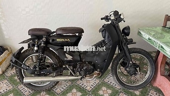 Honda Cub 50cc độ Win Cafe Racer 100cc Đen