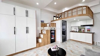 🍀CHDV GÁC CAO - BAN CÔNG RIÊNG + FULL NỘI THẤT MỚI - KẾ NGÃ TƯ BỐN XÃ 