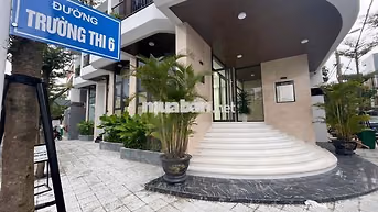 Cho thuê MB lô Góc 2MT đường Trường Thi 2 và Trường Thi 6. Giá 20tr/th