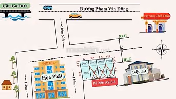 bán lô góc hxh phạm văn đồng 77m giá chỉ 6.9 tỷ