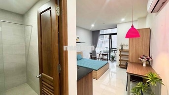 Căn Hộ Studi Ban Công, Thang Máy, Hầm Xe, Full NT, Ngay Chợ Bà Chiểu