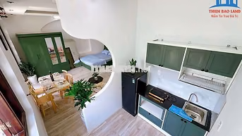 Studio ban công Tách bếp - Gần Lotte, cầu Kênh Tẻ, ĐH Nguyễn Tất Thành