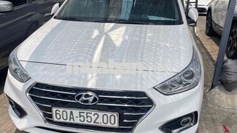 Hyundai Accent 2018 Trắng Số sàn 275.000 km