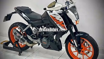KTM Duke 200 2018 Đen Trắng Cam