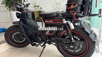 Honda Super Cub Độ màu Đen
