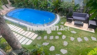 VILA SÂN VƯỜN HỒ BƠI SIÊU ĐẸP,5PN,FULL NỘI THẤT KHU AN THƯỢNG