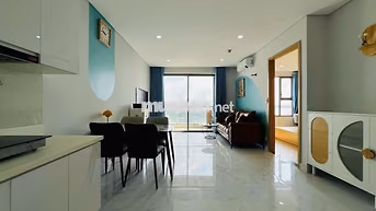 Cho thuê căn 2PN-2WC 69m2, full nội thất giá 11tr5 An Gia Riverside