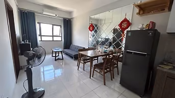 Cho thuê chung cư Kim Tâm Hải - Căn 2PN, Full Nội thất giá 9tr/th