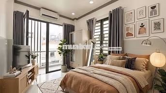 CHUNG CƯ MINI ĐI BỘ FTU, NHẬN XE ĐIỆN, FULL NT CỬA SỔ, CÓ BẢO VỆ
