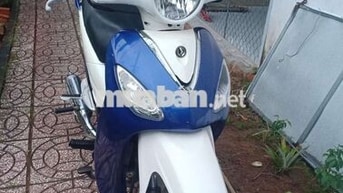 SYM Angel 50cc Trắng Xanh Xe số