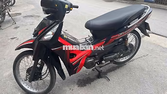 Xe số SYM Elegant Đỏ đen