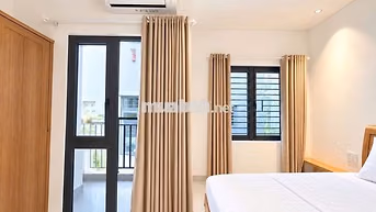 (NEW 💯%) CĂN HỘ 1PN FULL NỘI THẤT - GẦN SÔNG HÀN - BAN CÔNG THOÁNG