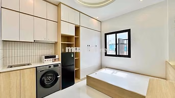 CHO THUÊ PHÒNG LUXURY MÁY GIẶT RIÊNG MỚI 100% GẦN EMART PHAN HUY ÍCH
