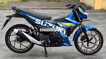 Suzuki Satria F150 2019 Xanh Đen