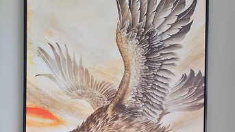Bán tranh còn nguyên như mới, không trầy, rách